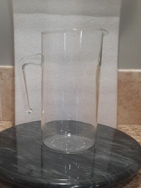 Pyrex Clear Glass Pitcher with Handle